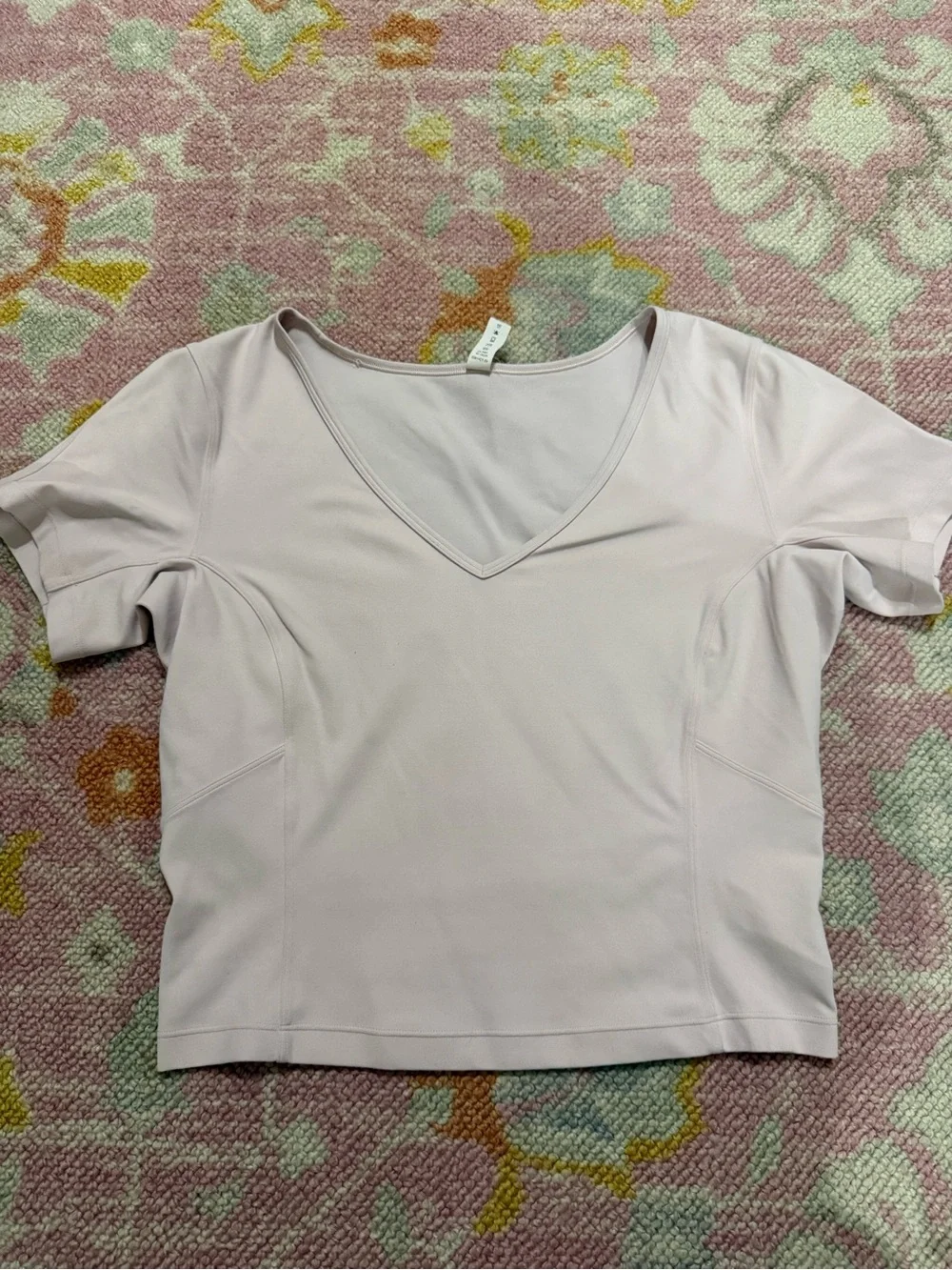 Lululemon Nulu Cropped Slim Yoga Short Sleeve